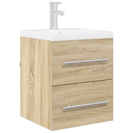 Wastafelkast Sonoma Eiken 38,5 x 41 x 48 cm Bewerkt hout 3