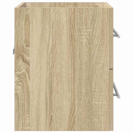 Wastafelkast Sonoma Eiken 38,5 x 41 x 48 cm Bewerkt hout 7