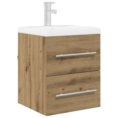 Wastafelkast Artisan Eiken 38,5 x 41 x 48 cm Bewerkt hout 3