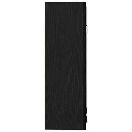 Badkamer spiegelkast met plank Zwart Eiken 62,5 x 20,5 x 64 cm 8