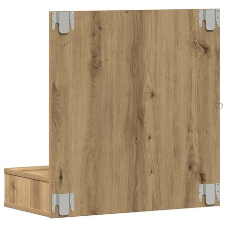 Spiegelkast Artisan Eiken 60 x 31,5 x 62 cm Bewerkt hout 7