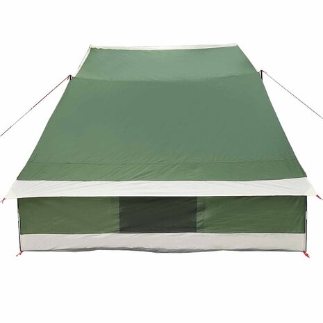 Camping Tent met dak met opslag Groen 282 x 225 x 154 cm taft 6