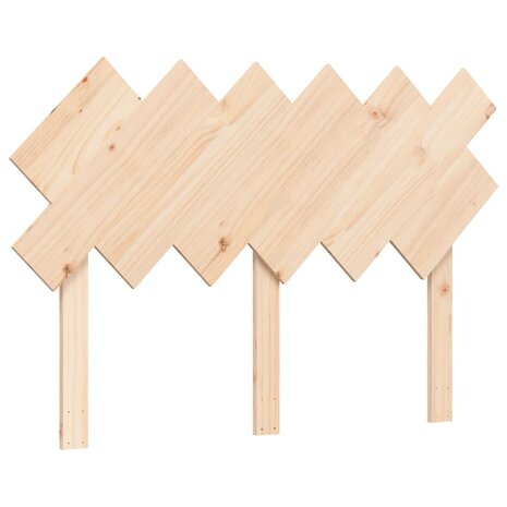 Seniorenbed met hoofdbord massief hout 120x200 cm 8