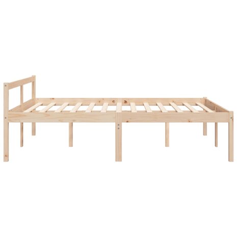 Seniorenbed massief grenenhout 160x200 cm 5