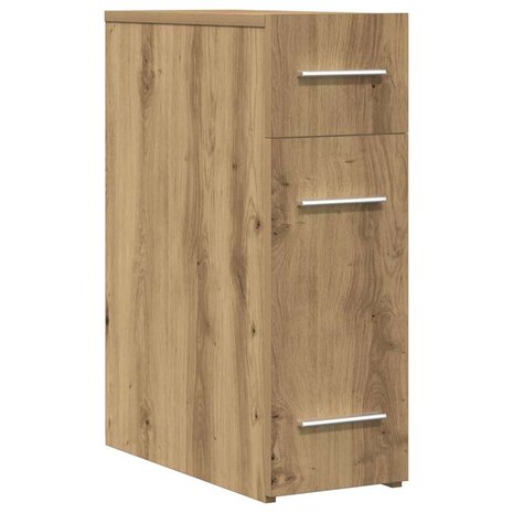 Apothekerskast artisanaal eikenkleurig 20 x 45.5 x 60 cm 2