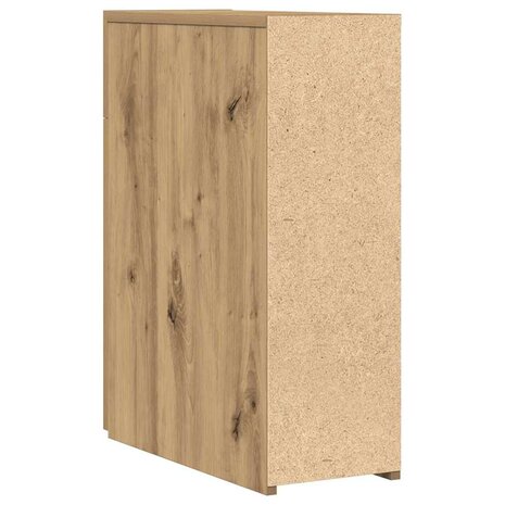 Apothekerskast artisanaal eikenkleurig 20 x 45.5 x 60 cm 5