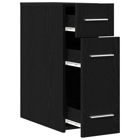 Apothekerskast Zwart eiken 20 x 45.5 x 60 cm Bewerkt hout 6