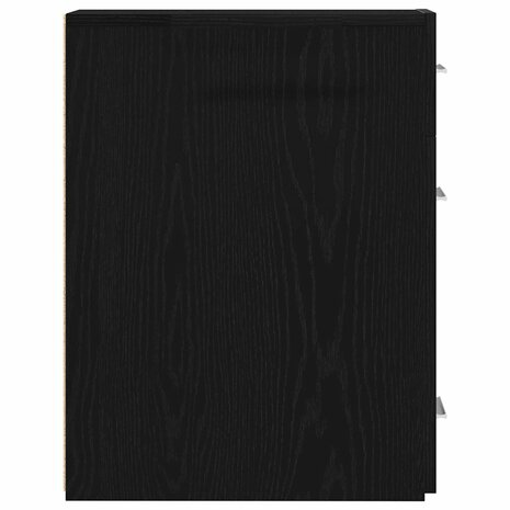Apothekerskast Zwart eiken 20 x 45.5 x 60 cm Bewerkt hout 7