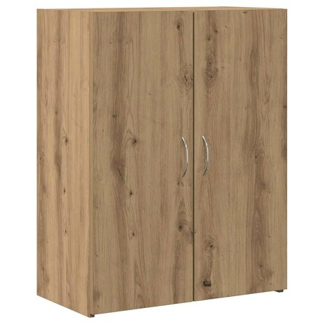 Kantoorkast met plank Oudhout 70 x 32 x 77.5 cm Bewerkt hout 2