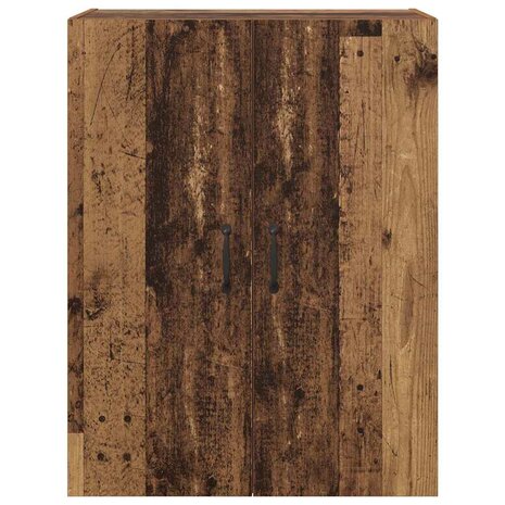 Opbergkast Wandgemonteerd Oud hout 69,5 x 34 x 90 cm 6