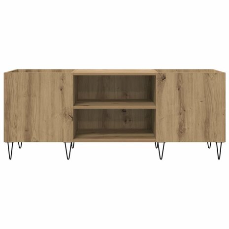 Platenkast met plank met opslag Artisan Eiken 121 x 38 x 48 cm 5
