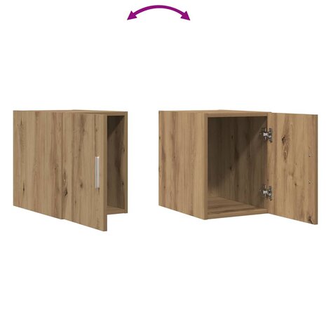 Wandkast Artisan Eiken 30 x 42,5 x 39,5 cm Bewerkt hout 9
