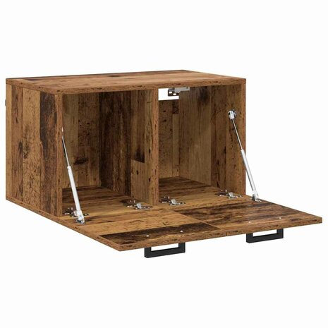 Wandkast Wandgemonteerd Oudhout 60 x 36,5 x 35 cm Bewerkt hout 5