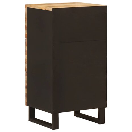 Bijzetkast met lade Bruin 40 x 33,5 x 75 cm Massief Mango Hout 5