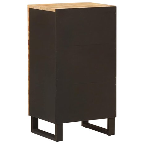 Bijzetkast Bruin 40 x 33,5 x 75 cm Massief Mango Hout 5