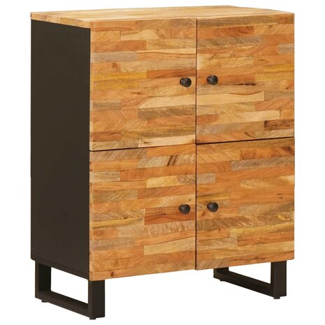 Bijzetkast Bruin 60 x 33,5 x 75 cm Massief Mango Hout 1