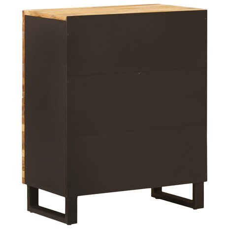 Bijzetkast Bruin 60 x 33,5 x 75 cm Massief Mango Hout 5