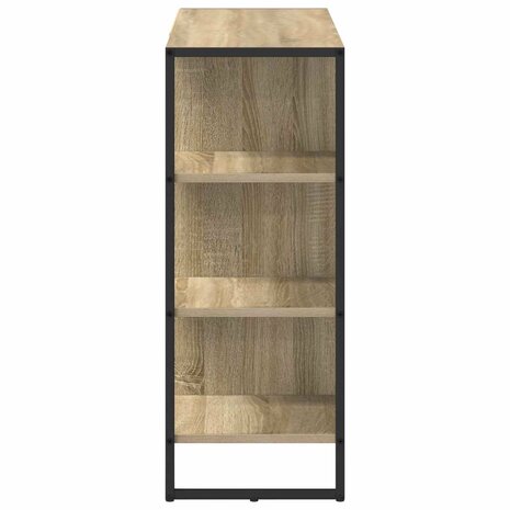 Bijzetkast Sonoma 96.5 x 30 x 75 cm Bewerkt hout 7