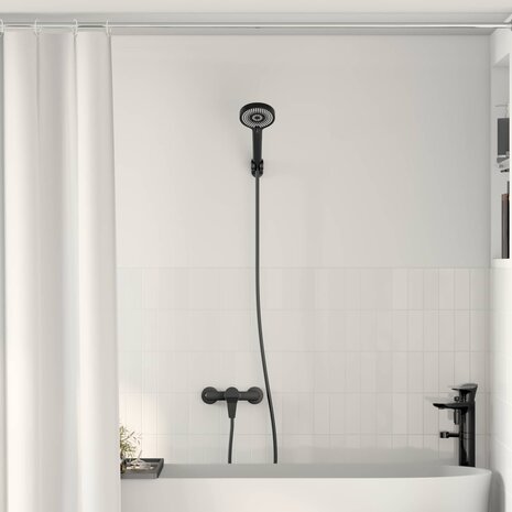 Doucheset Zwart G 1 / 2 inch Koper 1