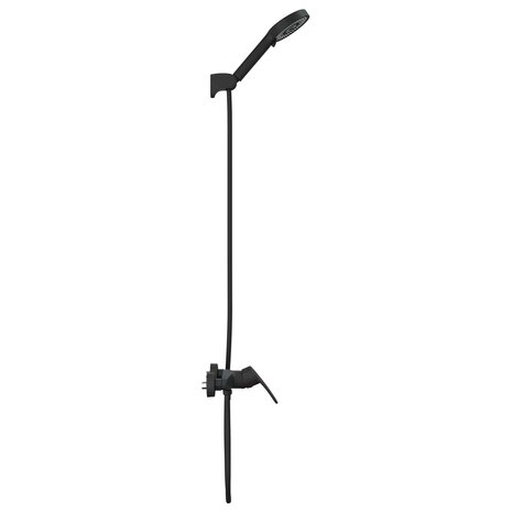Doucheset Zwart G 1 / 2 inch 4