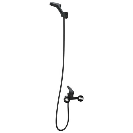 Doucheset Zwart G 1 / 2 inch 5