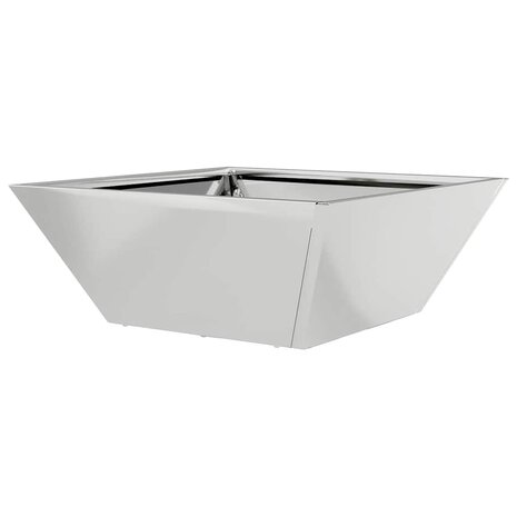 Tuin Bloempot Zilver 40 x 40 x 15 cm Gegalvaniseerd staal 7