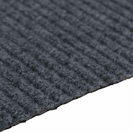 Tapijt Loper Grijs 80 x 150 cm Stof 6