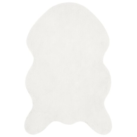 Nep Konijnenbont Tapijt Olite Wit 80 x 120 cm Polyester 2