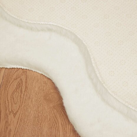 Nep Konijnenbont Tapijt Olite Cr&egrave;me 80 x 120 cm Polyester 8
