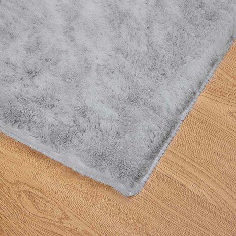 Nep Konijnenbont Tapijt Olite Grijs 60 x 110 cm Polyester 7