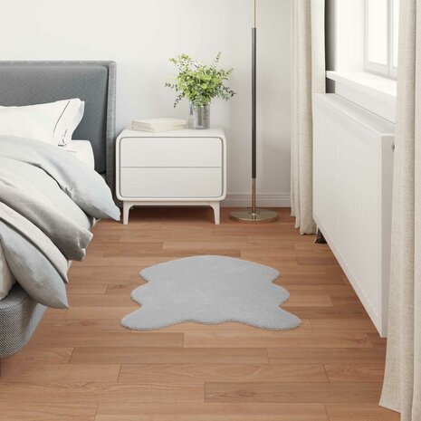 Nep Konijnenbont Tapijt Olite Grijs 50 x 80 cm Polyester 4