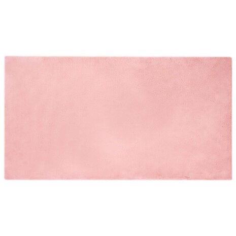 Nep Konijnenbont Tapijt Olite Roze 60 x 110 cm Polyester 2