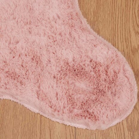 Nep Konijnenbont Tapijt Olite Roze 80 x 120 cm Polyester 6