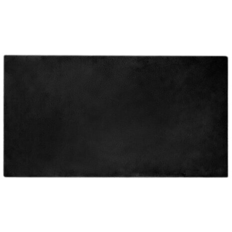 Nep Konijnenbont Tapijt Olite Zwart 60 x 110 cm Polyester 2