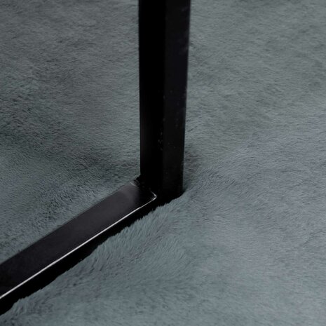 Nep Konijnenbont Tapijt Olite Antraciet &Oslash; 80 cm Polyester 6