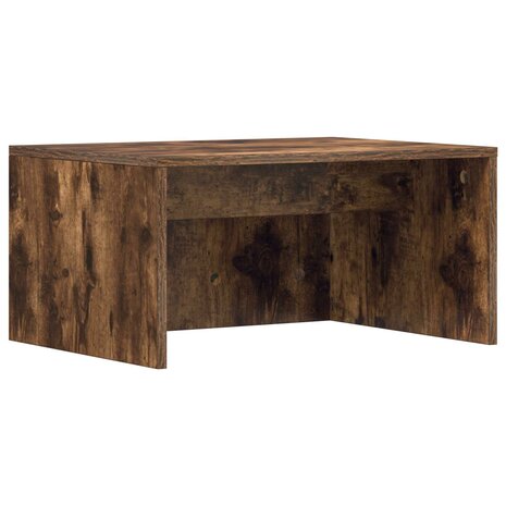 Aan de muur bevestigd bureau Gerookt eiken 60 x 45 x 30 cm 2