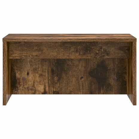 Aan de muur bevestigd bureau Gerookt eiken 60 x 45 x 30 cm 5