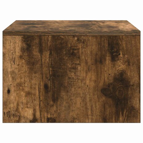 Aan de muur bevestigd bureau Gerookt eiken 60 x 45 x 30 cm 6