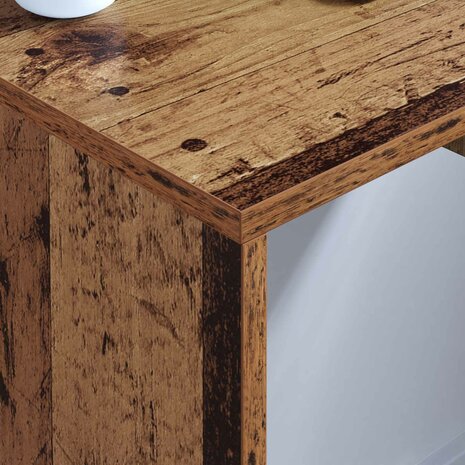 Aan de muur bevestigd bureau Oud Hout 60 x 45 x 30 cm 4