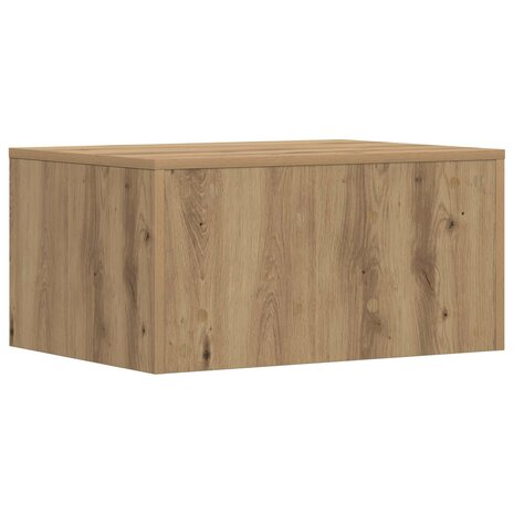 Aan de muur bevestigd bureau Artisan Eiken 60 x 45 x 30 cm 7