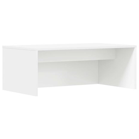 Aan de muur bevestigd bureau Wit 80 x 45 x 30 cm Bewerkt hout 2