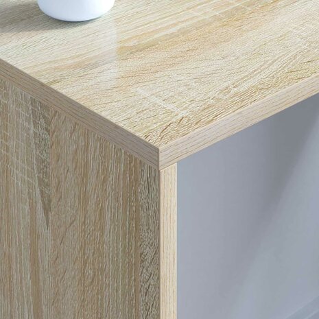 wandbureau Sonoma Eiken 80 x 45 x 30 cm 4
