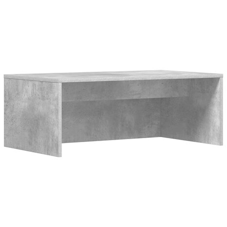 Aan de muur bevestigd bureau Beton Grijs 80 x 45 x 30 cm 2