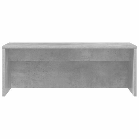 Aan de muur bevestigd bureau Beton Grijs 80 x 45 x 30 cm 5