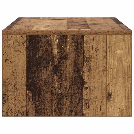 Aan de muur bevestigd bureau Oud Hout 80 x 45 x 30 cm 6