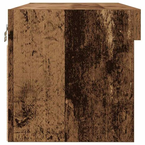 Tv-meubelset Oud hout 80 x 30 x 30 cm Bewerkt hout 9