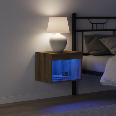 Tv-meubelset Artisan Eiken 40 x 30 x 30 cm Bewerkt hout 5