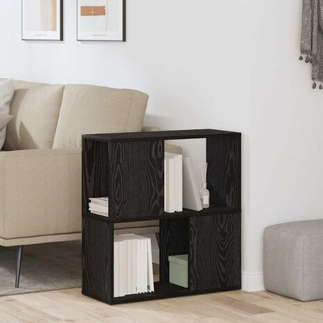 Tv-meubelset Wandgemonteerd Zwart 60 x 24 x 63 cm Bewerkt hout 1