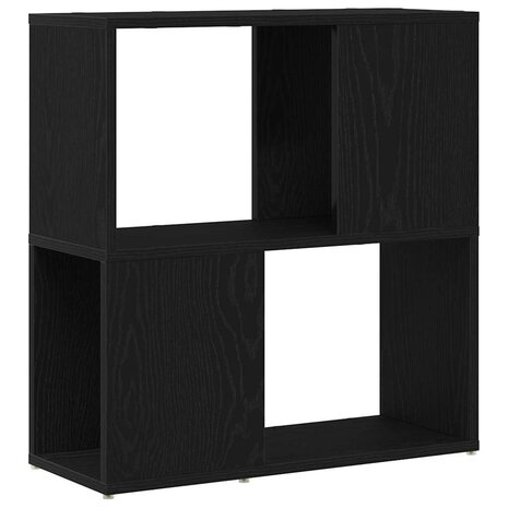 Tv-meubelset Wandgemonteerd Zwart 60 x 24 x 63 cm Bewerkt hout 7