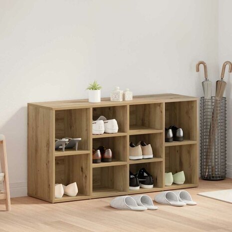Schoenenbank Artisan Eiken 103 x 30 x 54,5 cm Bewerkt hout 1